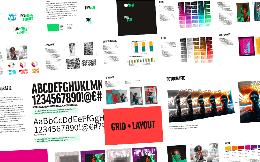 FNV Young & United brand guidelines